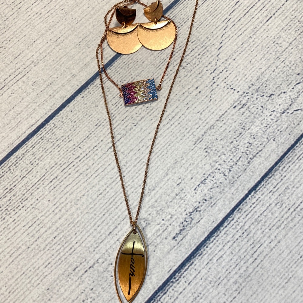 Rose Gold jBloom Jewelry Set